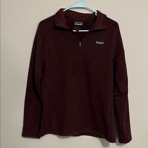 Maroon Patagonia sweater
